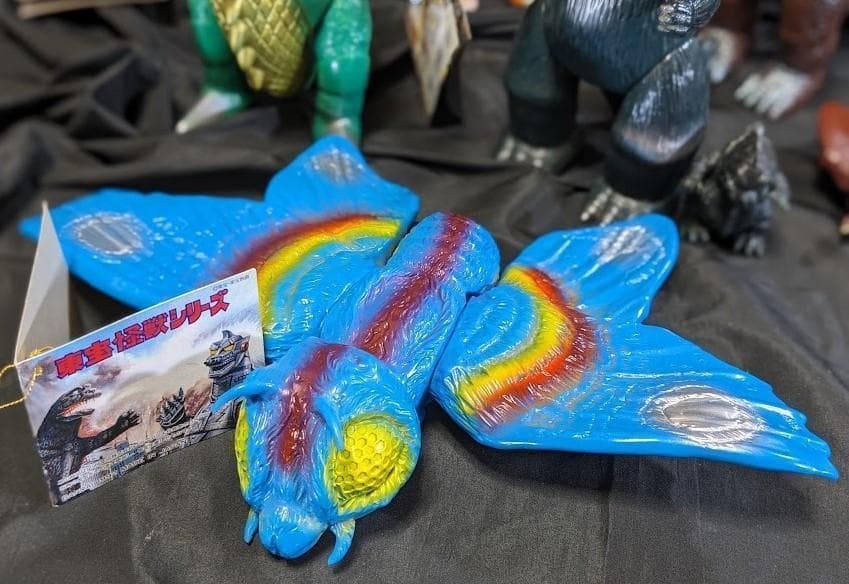 ゴジラ＆ガイガン＆キングギドラ＆アンギラス他（ブルマァク復刻）６体セット＋２