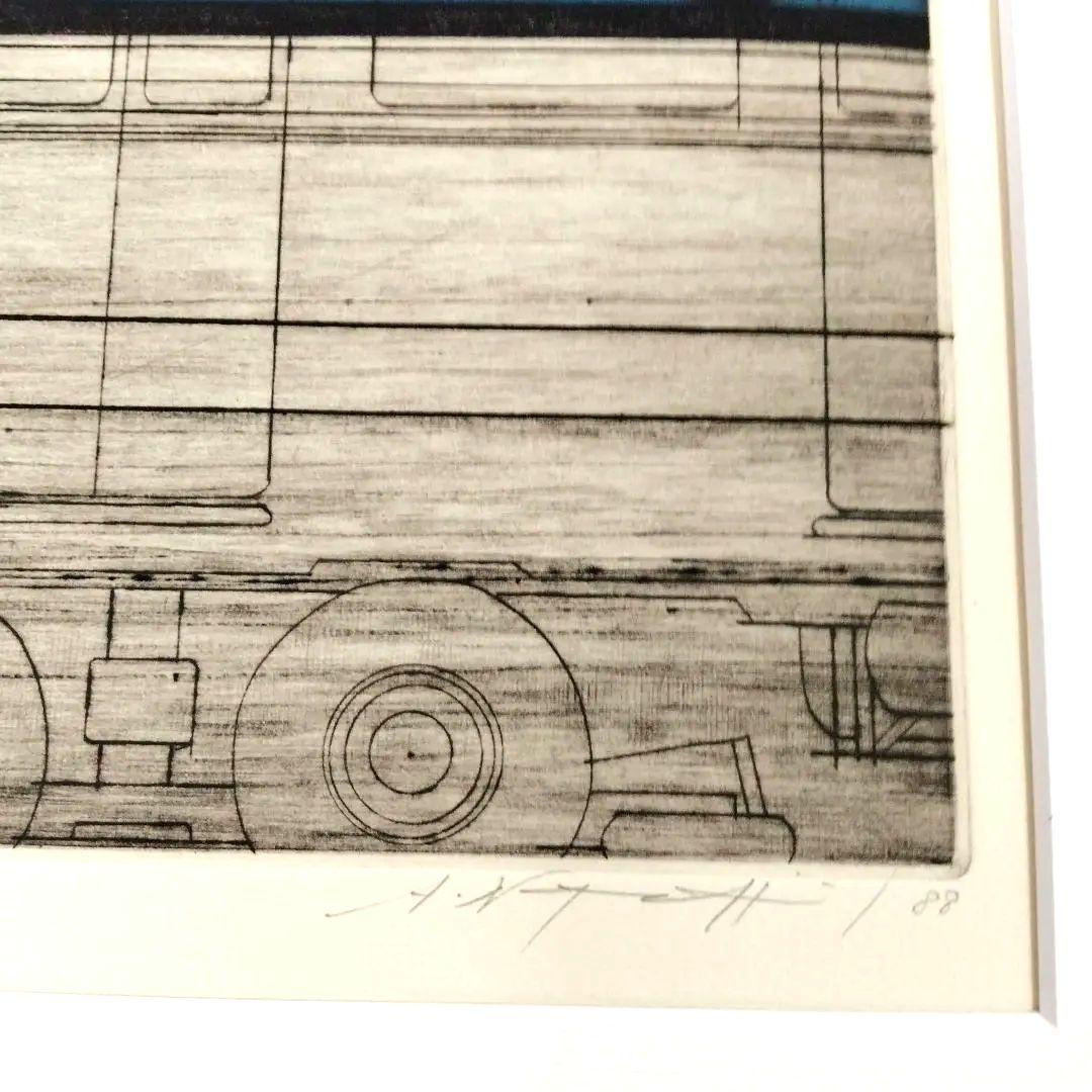 ☆ 野口明美 CONCORDE 銅版画