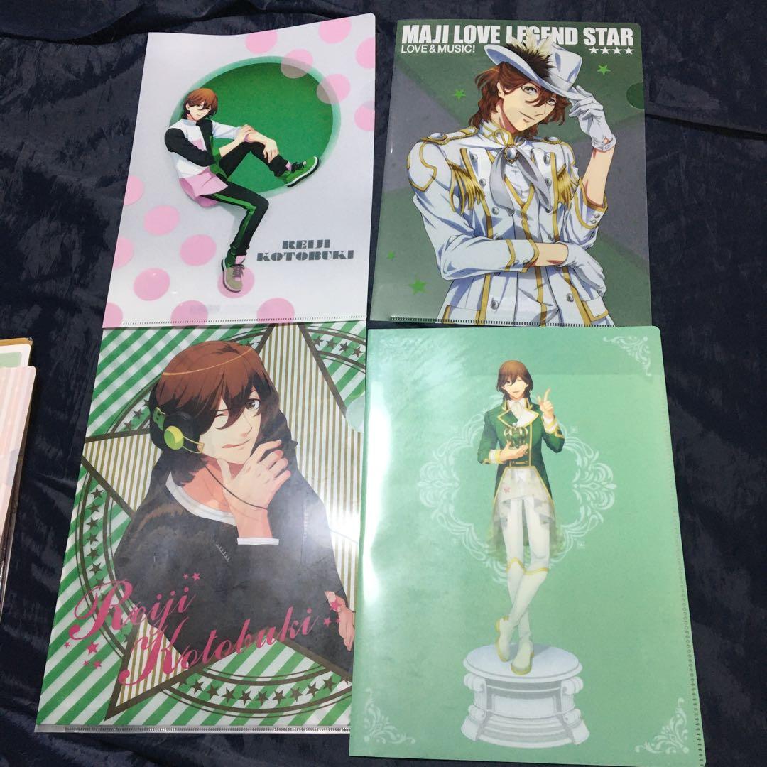 送料込み　うたプリ　うたの☆プリンスさま　クリアファイル　マスコット　セット