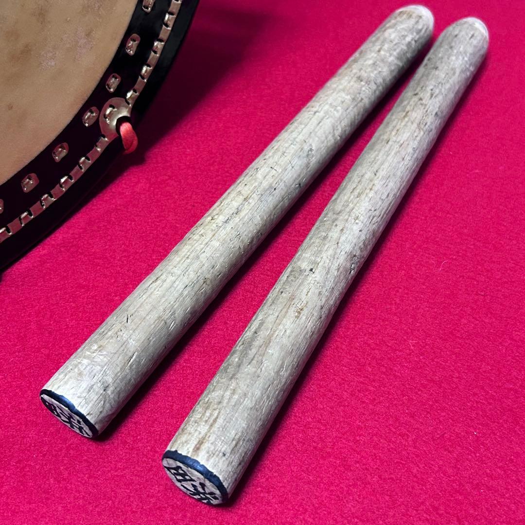 n*k様 締め太鼓 バチ付き 和太鼓