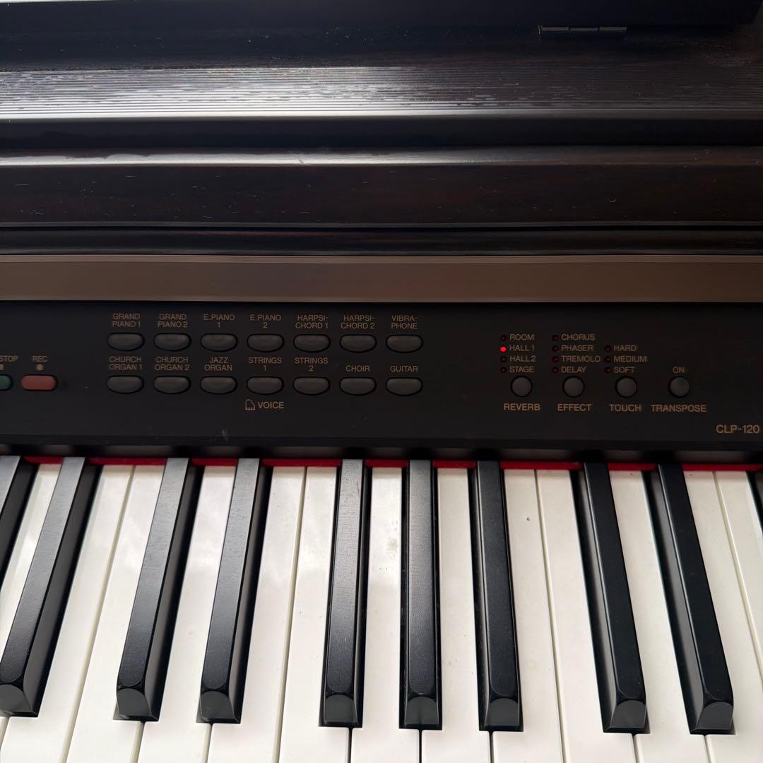 YAMAHA クラビノーバ　CLP-120 電子ピアノ　現地引取り