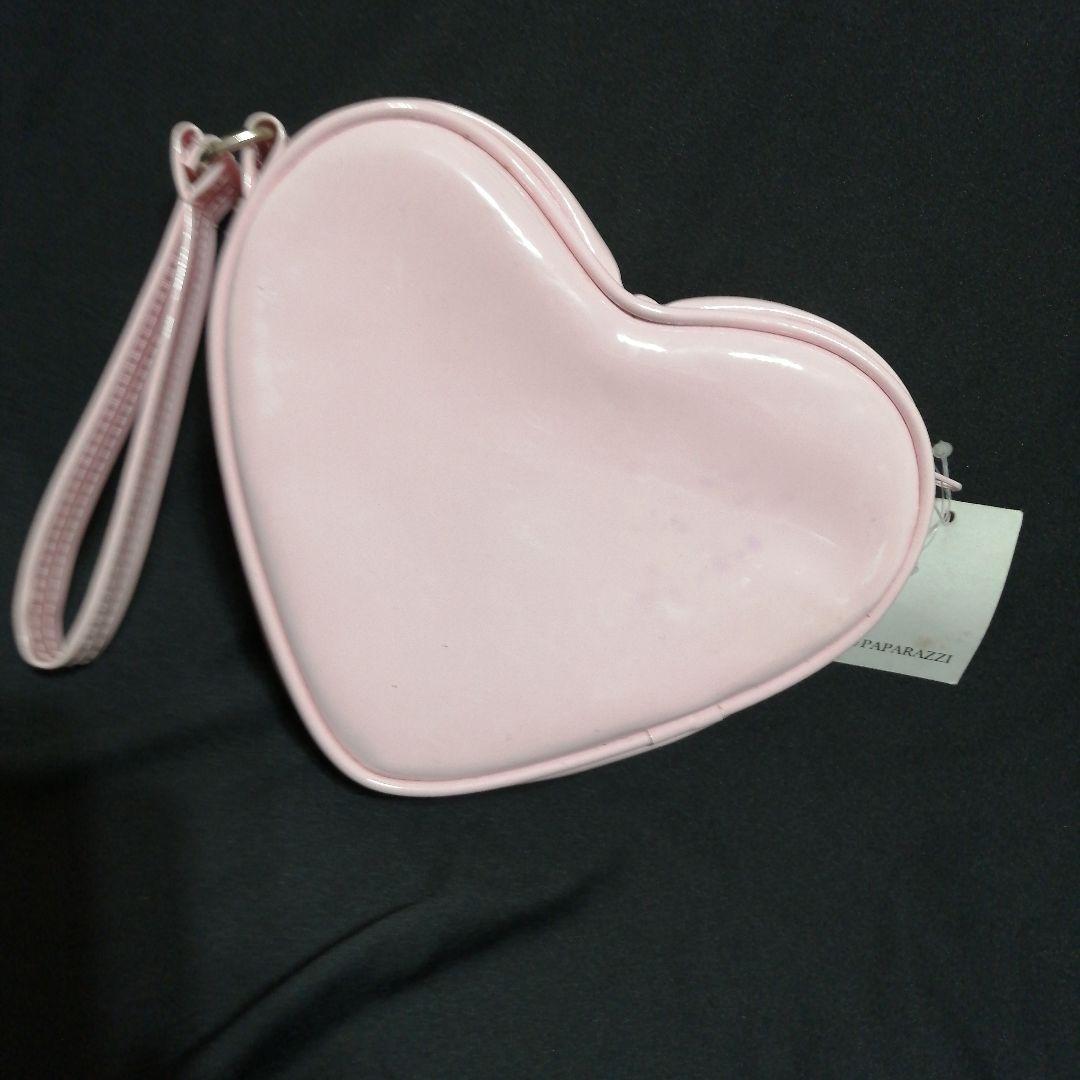 激レア　SHAZNA IZAM　エナメル　ハート型　ポーチ