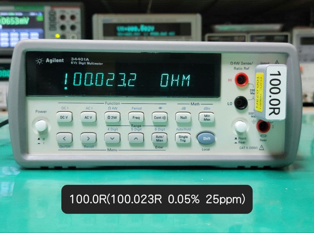 希少後期型 34401A 6.5桁 DIGITAL MULTIMETER