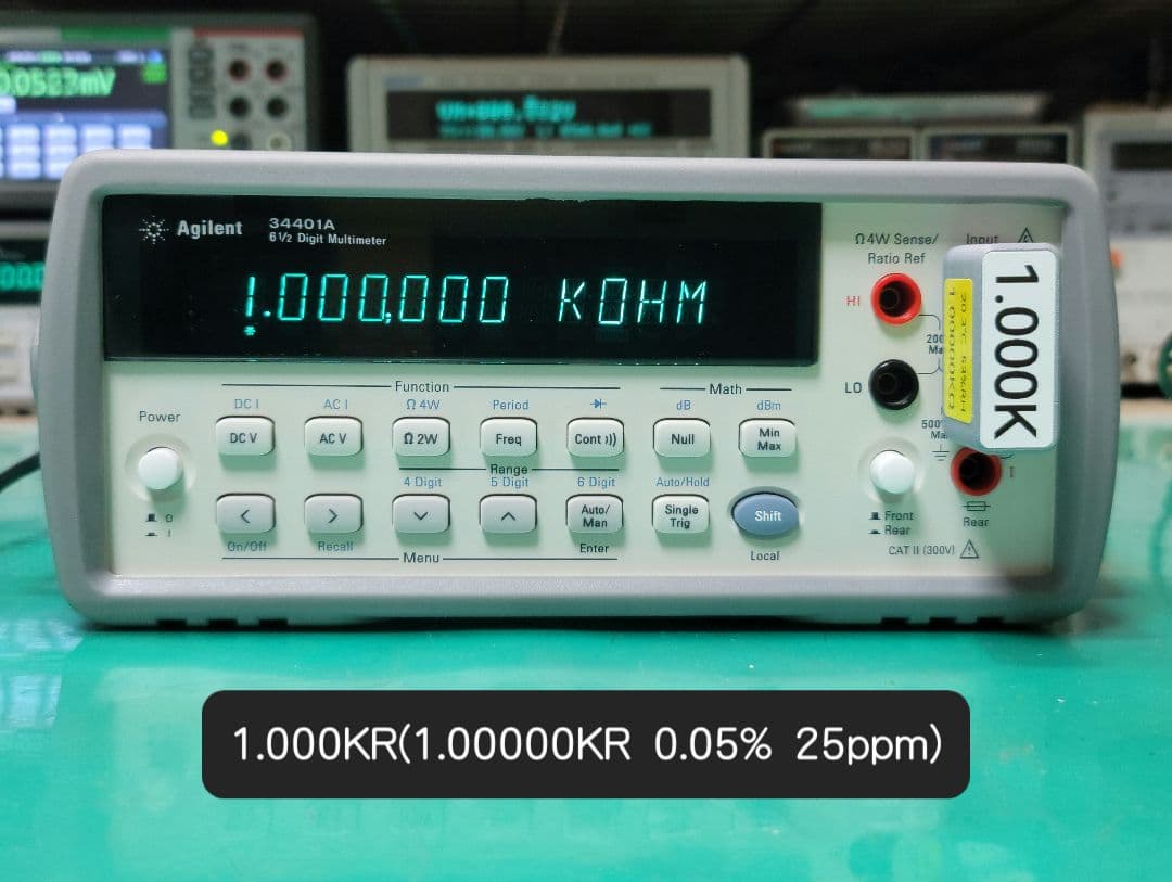 希少後期型 34401A 6.5桁 DIGITAL MULTIMETER
