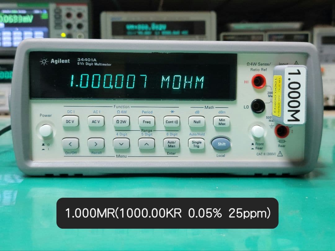 希少後期型 34401A 6.5桁 DIGITAL MULTIMETER