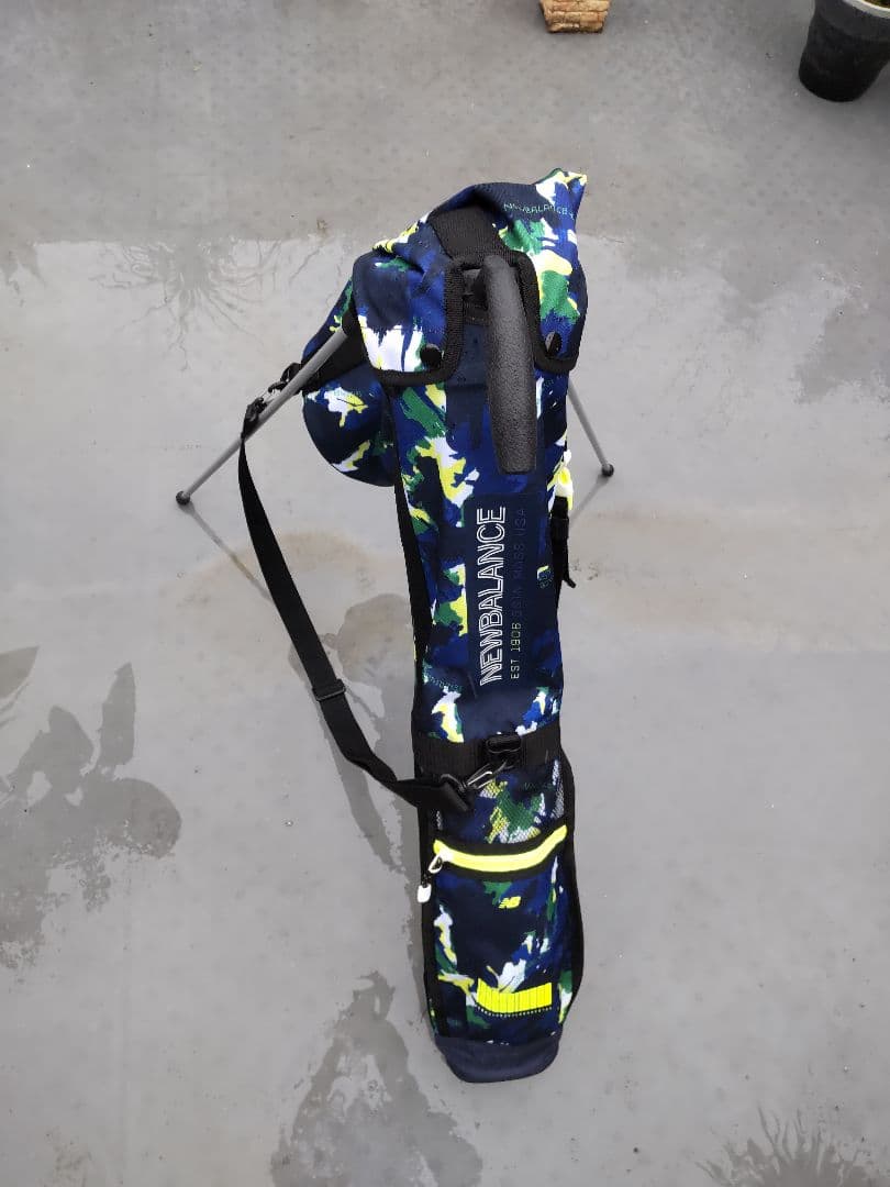 【美品】ニューバランス ゴルフ クラブ 収納 バッグ newbalance