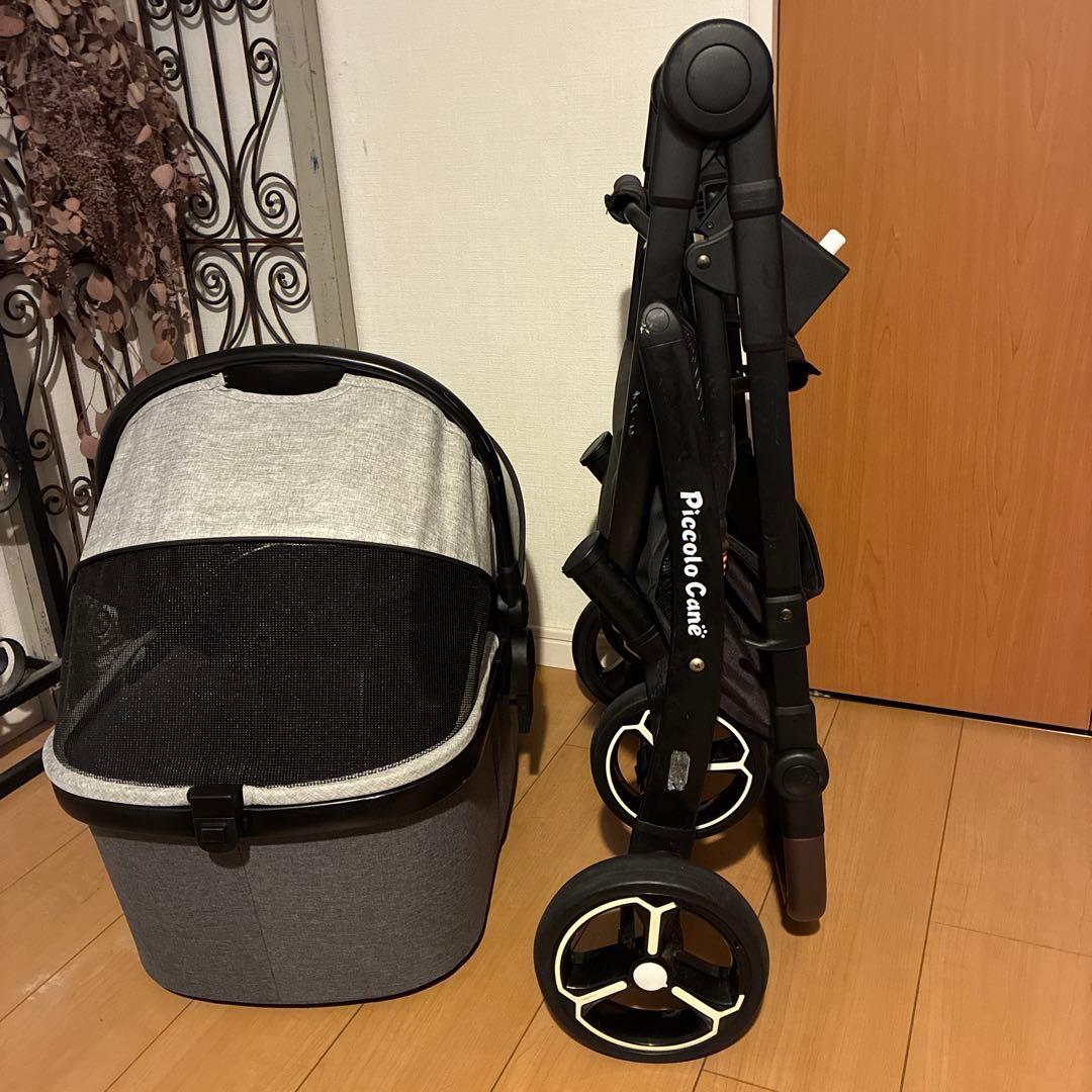 Piccolo Cane ペットカート グレー