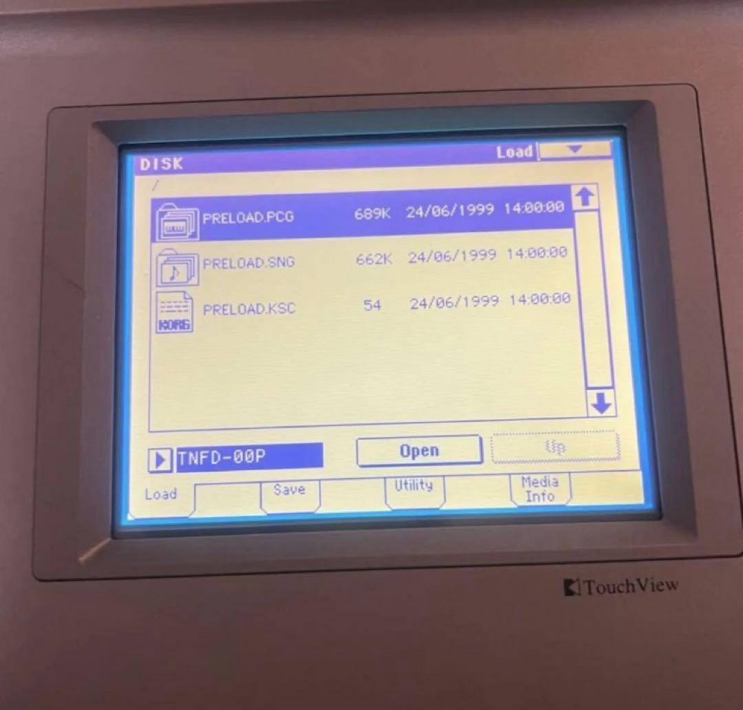 KORG TRITON シンセサイザー 音源モジュール　EXB-PCM04搭載