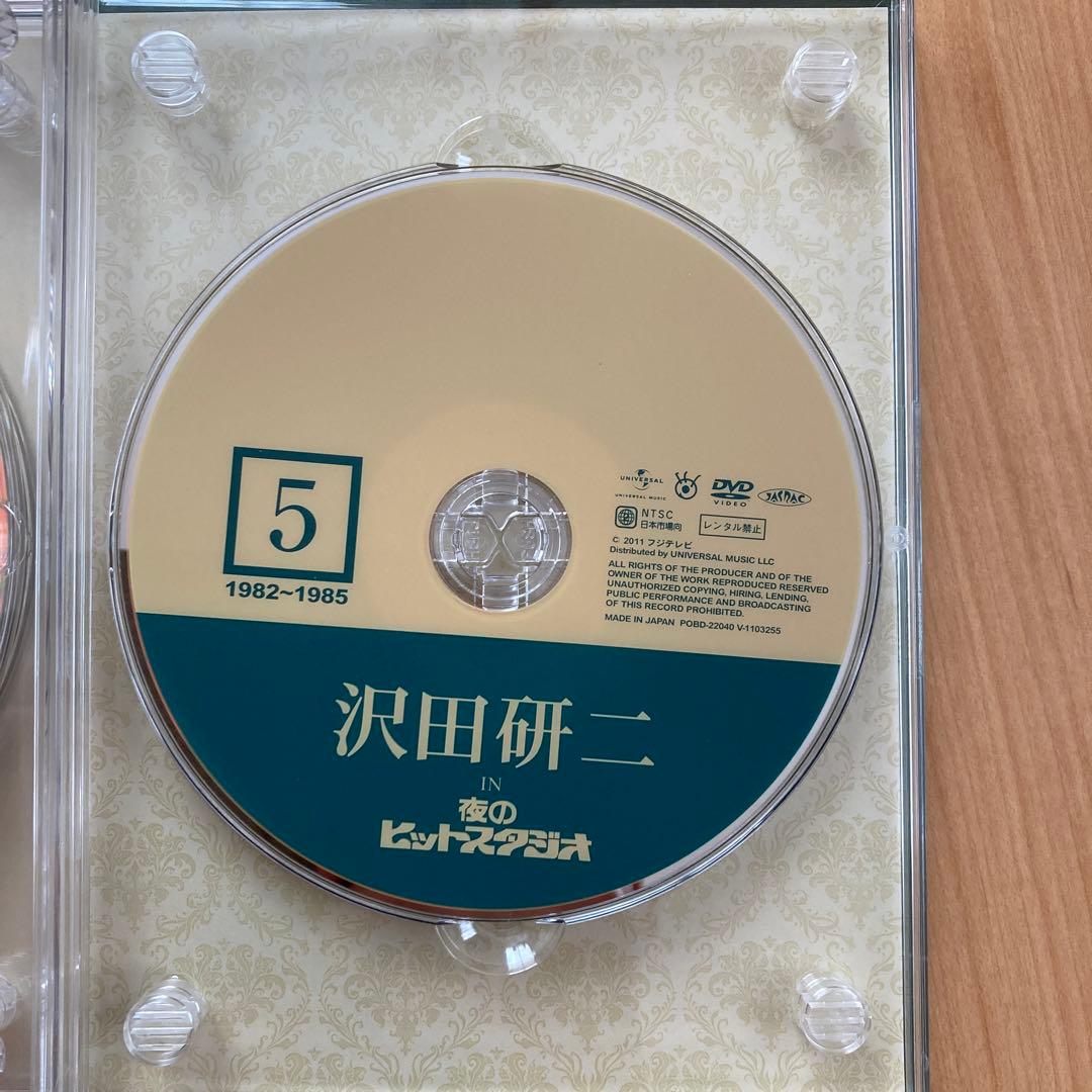 沢田研二 in 夜のヒットスタジオ〈6枚組〉DVD BOX帯付き美品　国内正規品