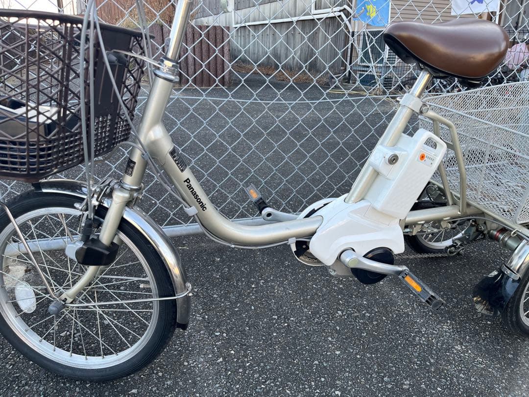 直接引取のみ Panasonic BE-ELR83T 三輪車 電動アシスト