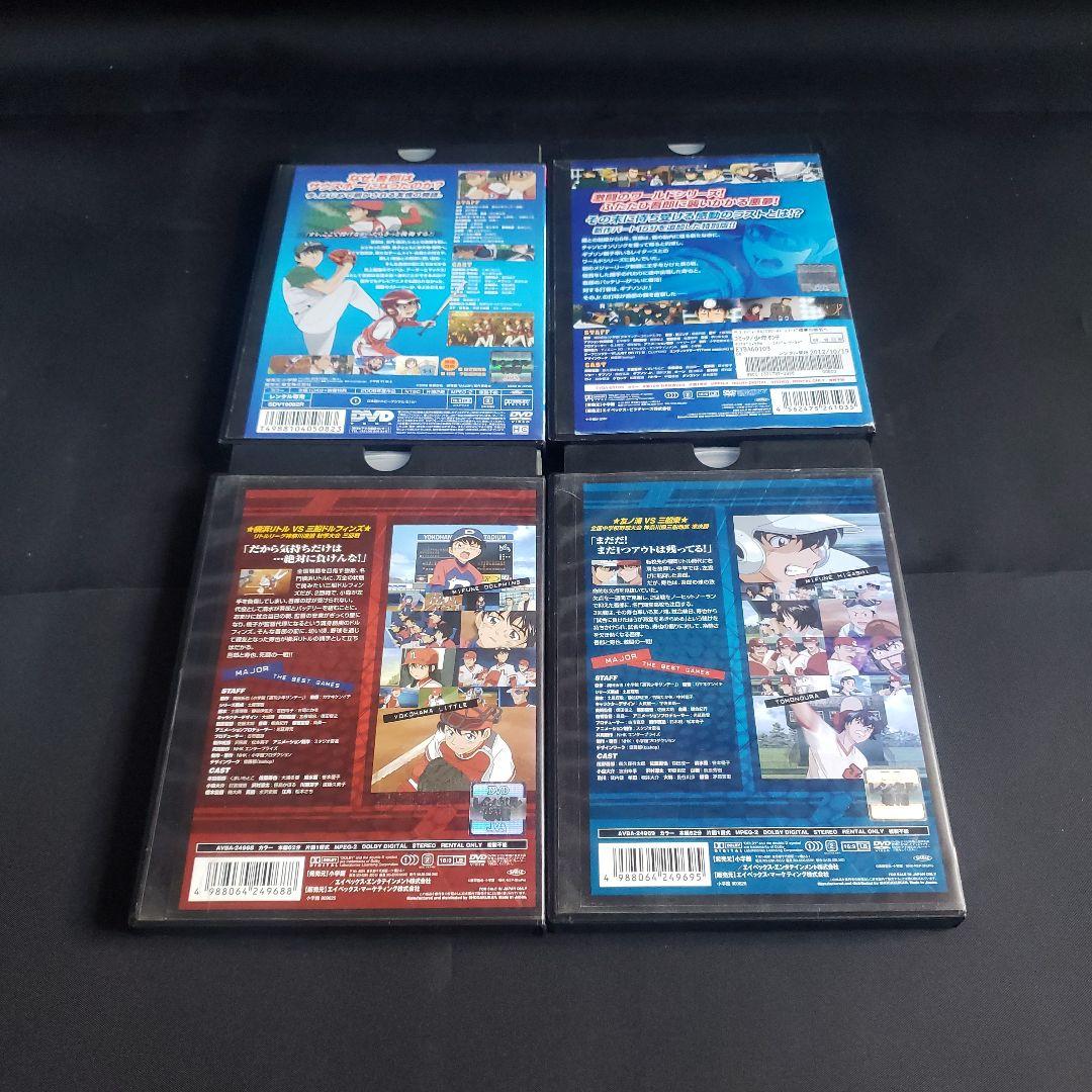 〔アニメ〕メジャー各シリーズ＋劇場版DVD全巻セット【レンタルアップ品】