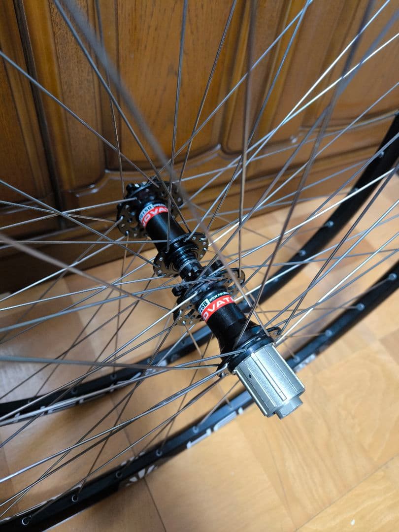 SUN Ringle Helix TR25 ホイールセット Novatecハブ