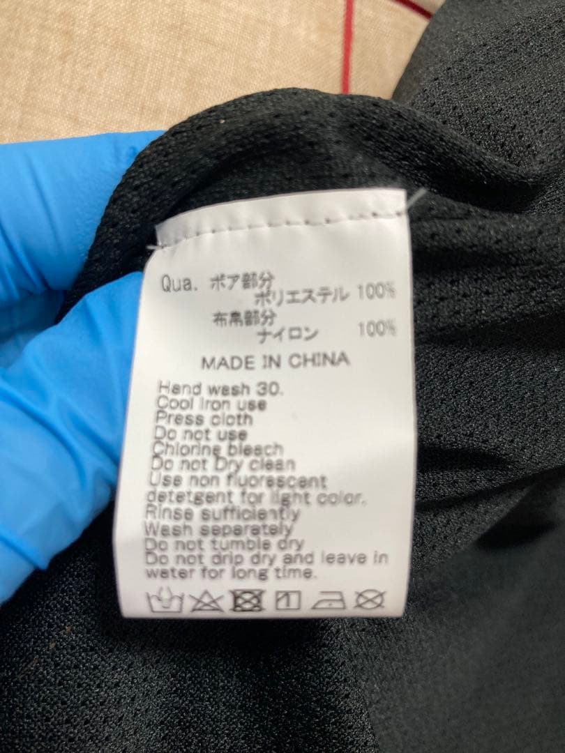 #FR2 GOLF ボアフリース ロゴ バックプリント 黒 ゴルフフェア 冬春秋