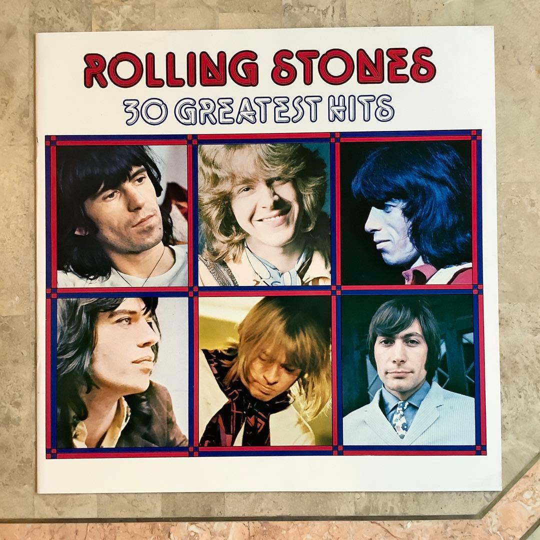 激レア!非売品! レコード新品! ローリングストーンズ 2枚組 ベスト30曲