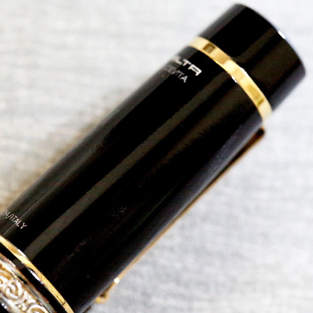 【美品 送料込み】デルタ 万年筆 ドルチェビータ　オーバーサイズ バーメイル