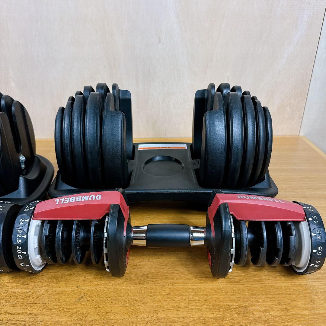 DUMBELL 可変式ダンベル 24kg 2個セット 送料込み 引き取り割引き有
