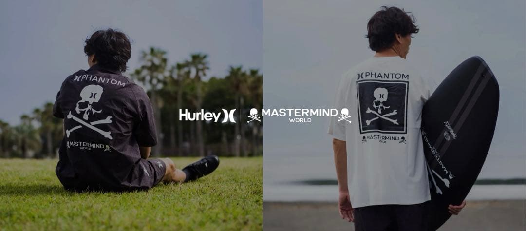 【Hurley × MASTERMIND】BEACH TOWEL ビーチタオル