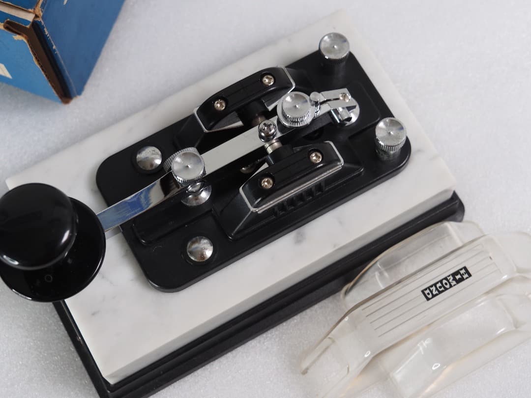 HI-MOUND ハイモンド HK-808 電けん （電信キー）箱付き