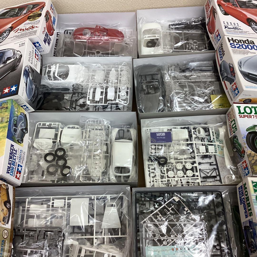 タミヤ 1/24スケール プラモ8点セット モーリス・ミニクーパーなど 未組立品