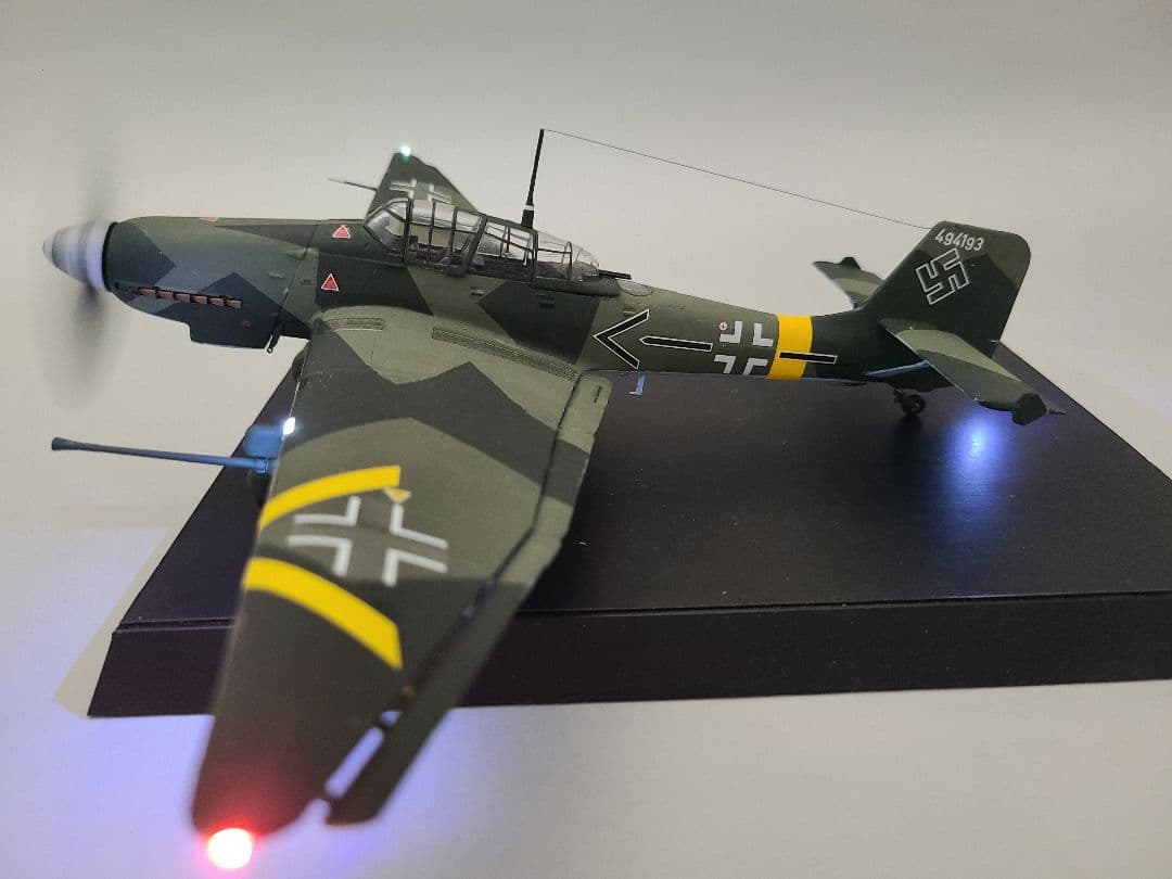 マギウス スツーカ ju87 タンクバスター リアルモーターライズ完成品