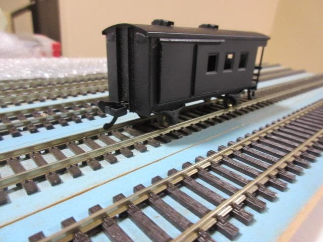 鉄道模型（HOゲージ） ミニ 無蓋貨車列車セット （金属製・カツミ/エンドウ製）