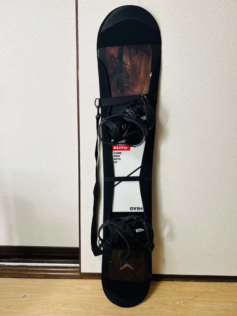 HEAD スノーボード ability 158 ビンディング セット　板　カバー