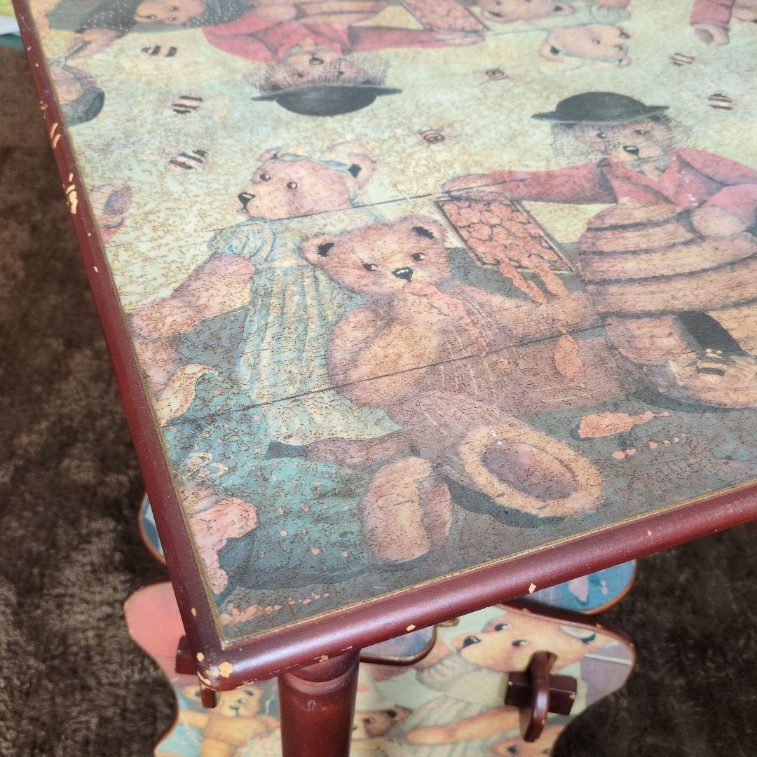 机　椅子　テディベアー　カントリー