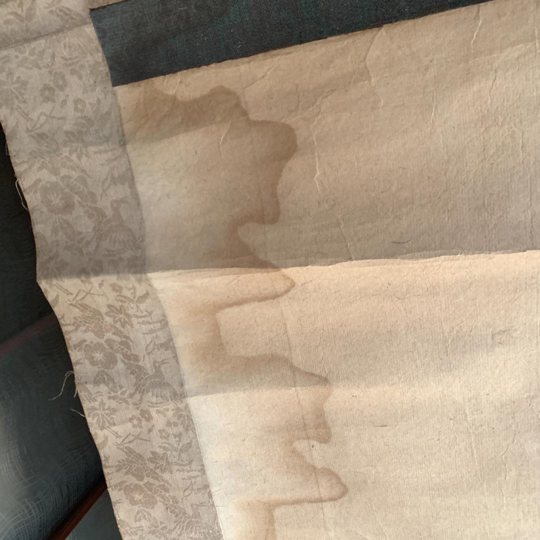 江戸時代　水墨画 掛け軸 七福神