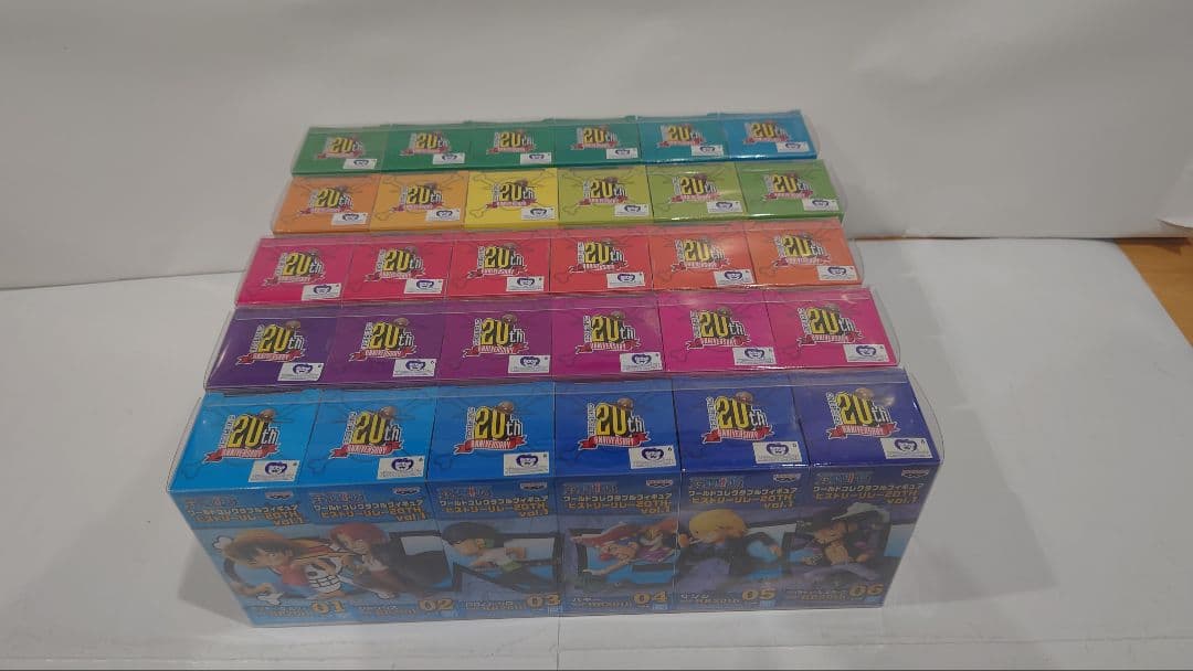 ワンピース ワーコレ ヒストリーリレー20TH 30体セット 海外正規品