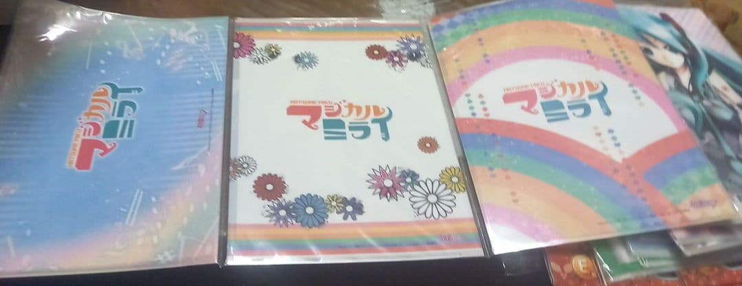 ☆おまけ付★☆初音ミク☆クリアファイル☆3D☆大量セット☆マジカルミライ♪