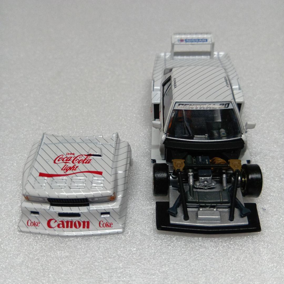 トミーテック 日産 ブルーバード スーパーシルエット ミニカー 1/64