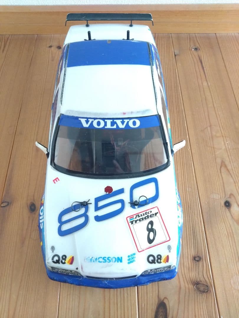 555 　ボディ　VOLVO　ボルボ　850　TA02 シャーシ セット