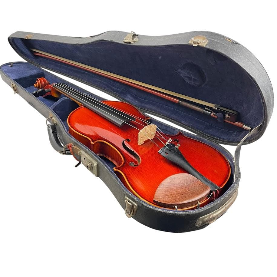 極美品●鈴木バイオリン● 特No.1 4/4 1966年 虎杢 極艶杢 極希少