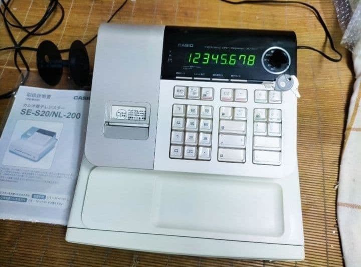 カシオレジスター　SE-S20/NL200　人気機種　送料無料　544123