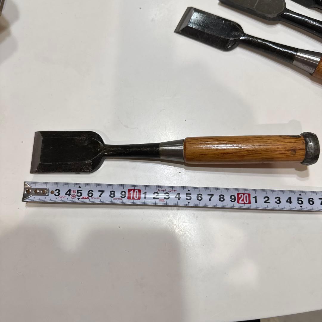 左久作　叩き鑿　5本セット