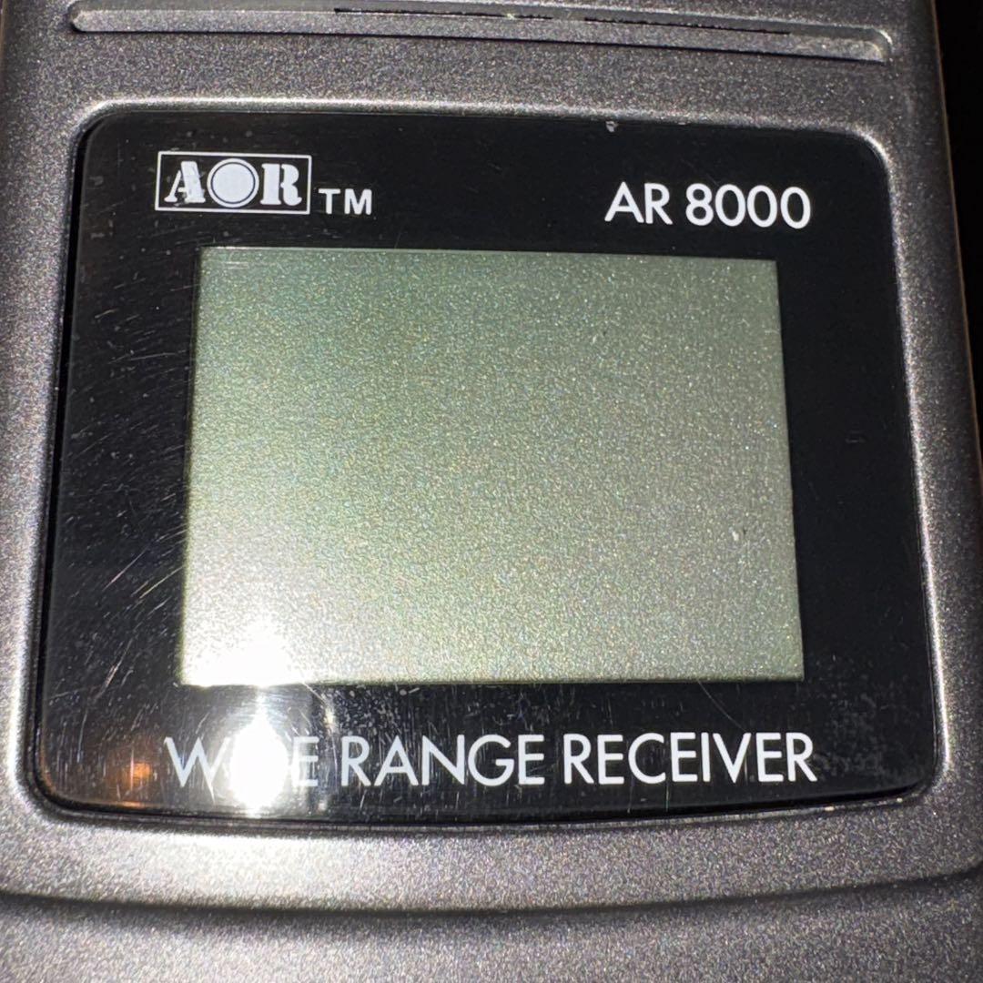 AOR AR8000 ワイドバンドレシーバー ＋ AH-210R ロッドアンテナ