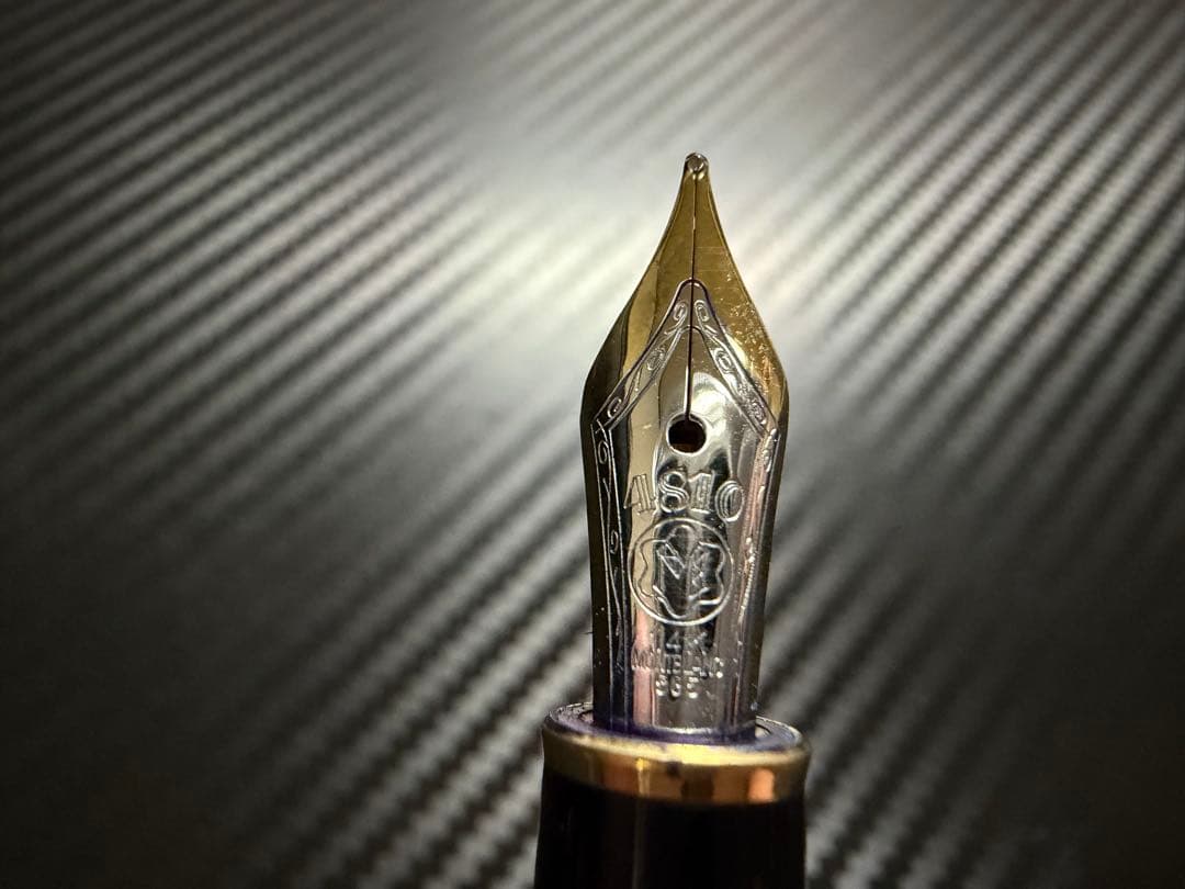 極美品 モンブラン マイスターシュテュック 144 ブラック 中白 M 万年筆