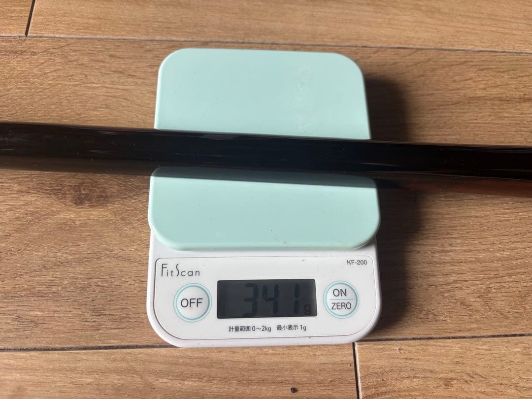 沖縄三線　真嘉比型　重さ測りました。