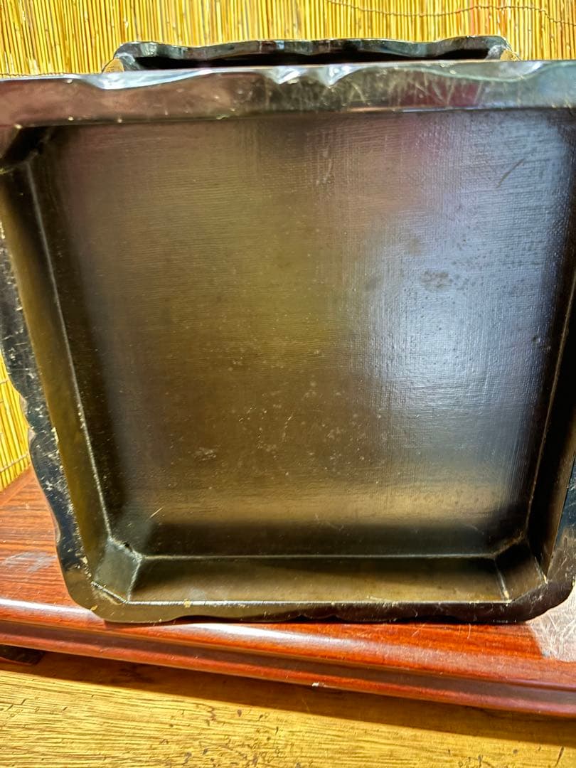 超貴重 江戸時代 伊達家から最上家に渡った 家紋の座卓