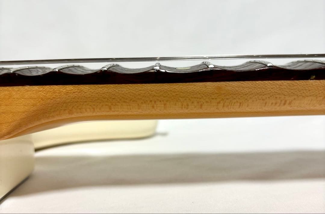 【新品弦張替済】GrassRoots ストラトキャスター スキャロップ指板