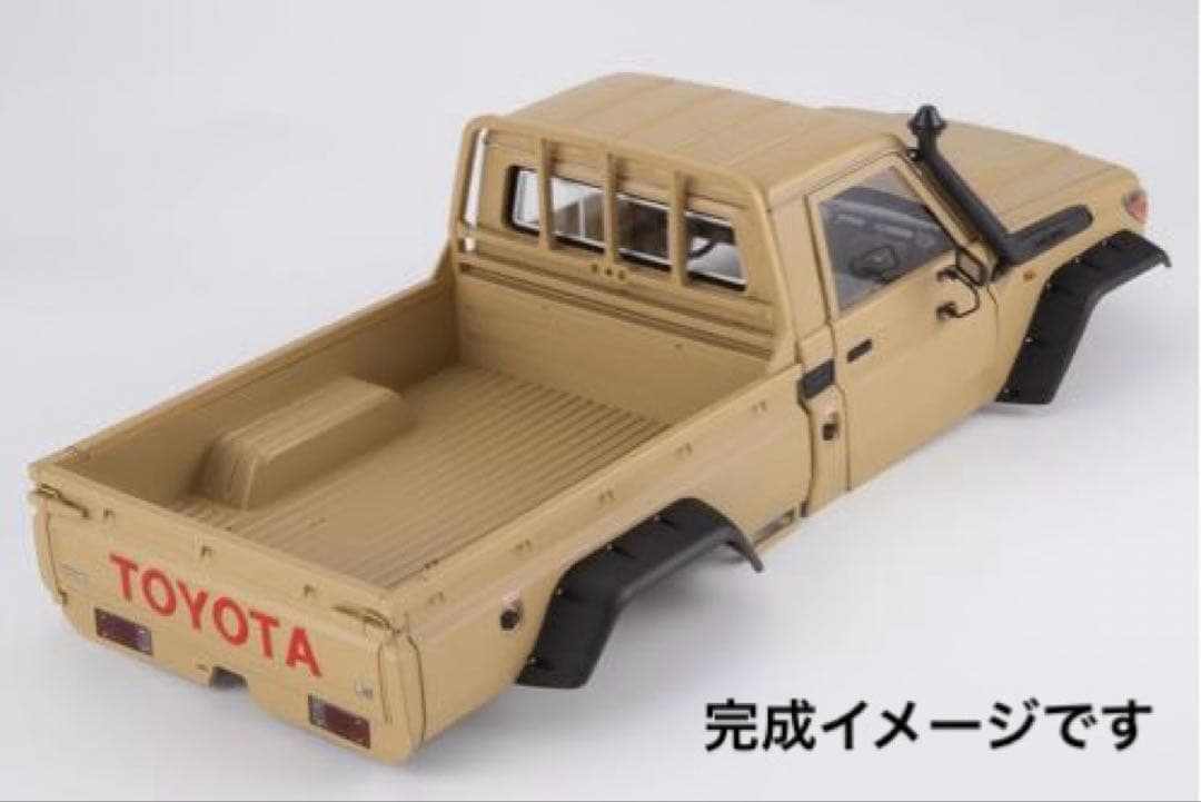 1/10 Killerbodyランドクルーザー 70 トラクサス用ボディ