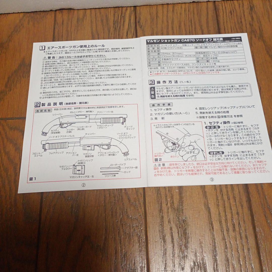 マルゼン　ショットガン　CA870　SAWED OFF