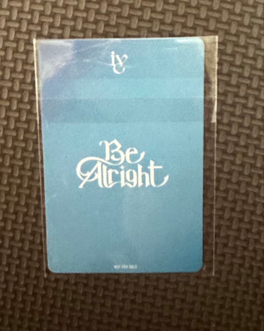 IVE Be Alright sony ソニミュ　ラキドロ　トレカ　ウォニョン