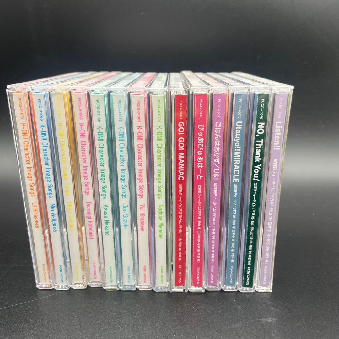 ◯映画けいおん！サントラ＆キャラクターCDセット 16点 まとめ売り