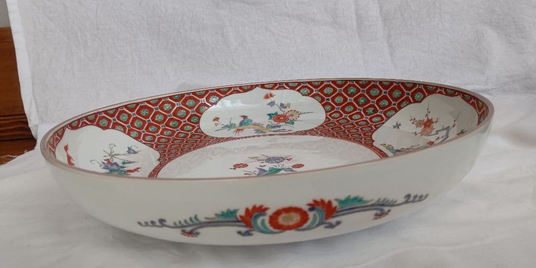 値下げ！人間国宝　十三代柿右衛門　酒井田柿右衛門　36.5　骨董品