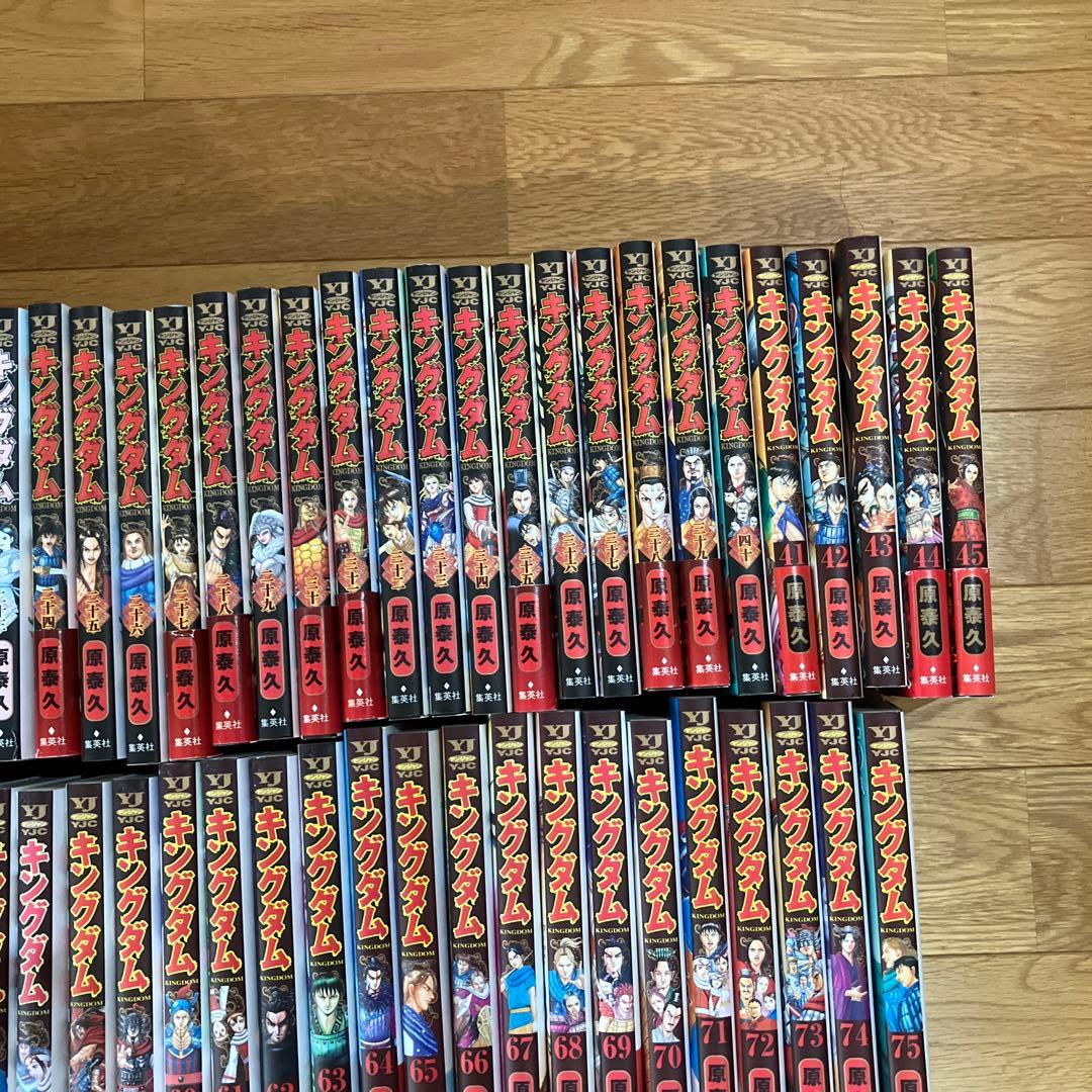 キングダム12-75巻　64冊