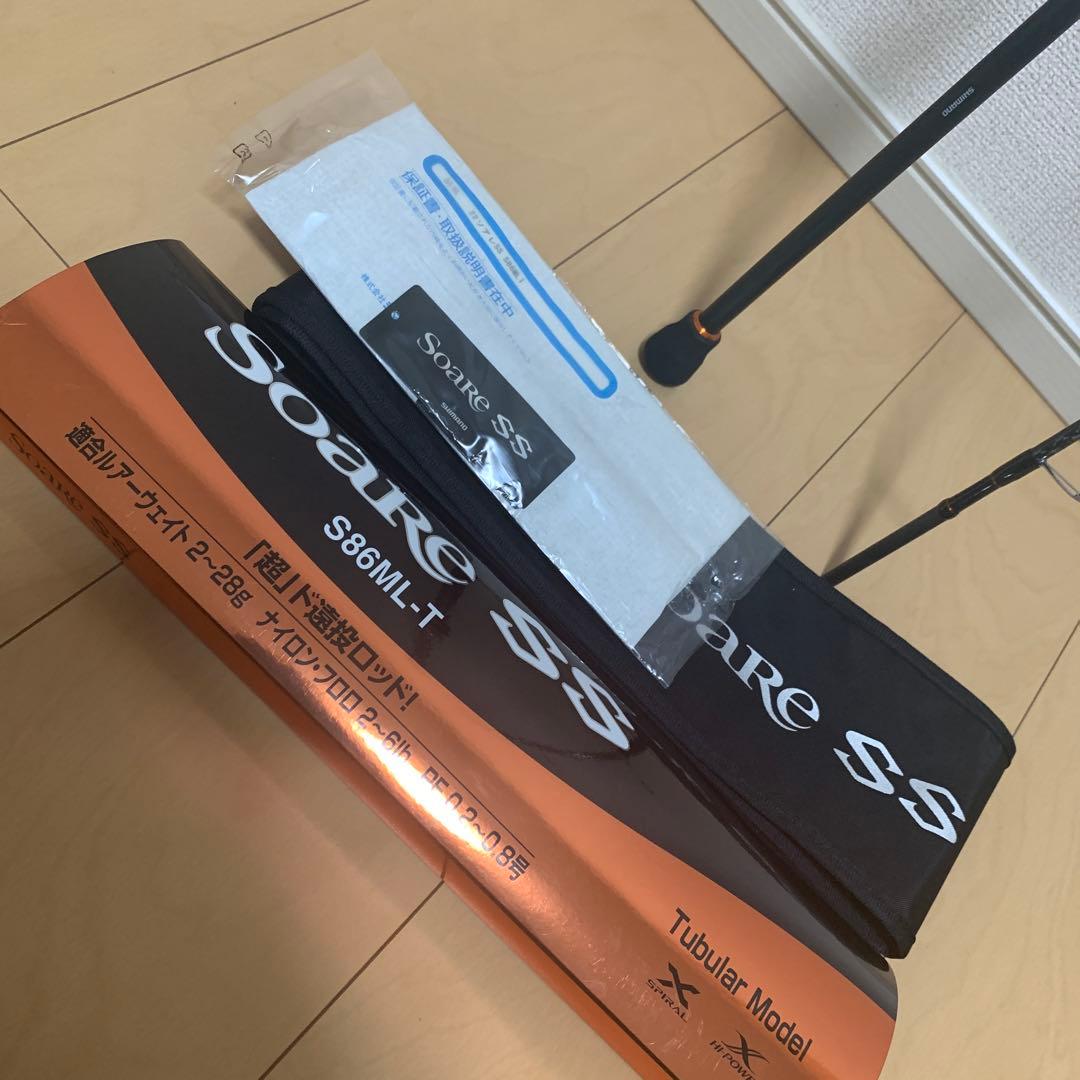 22 ソアレss S86ML-T （美品）　アジングロッド