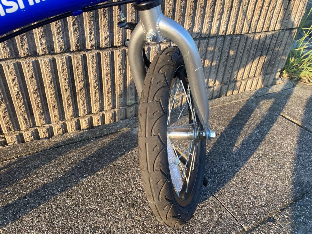 へんしんバイクx14 青　幼児〜小学生まで長く使えるモデルです