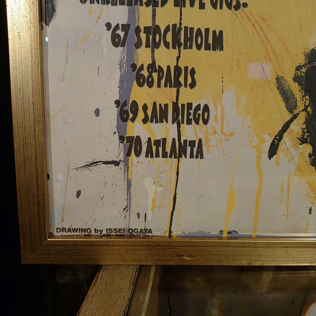 Jimi Hendrix ジミ・ヘンドリックス　ISSEI OGATA　ポスター