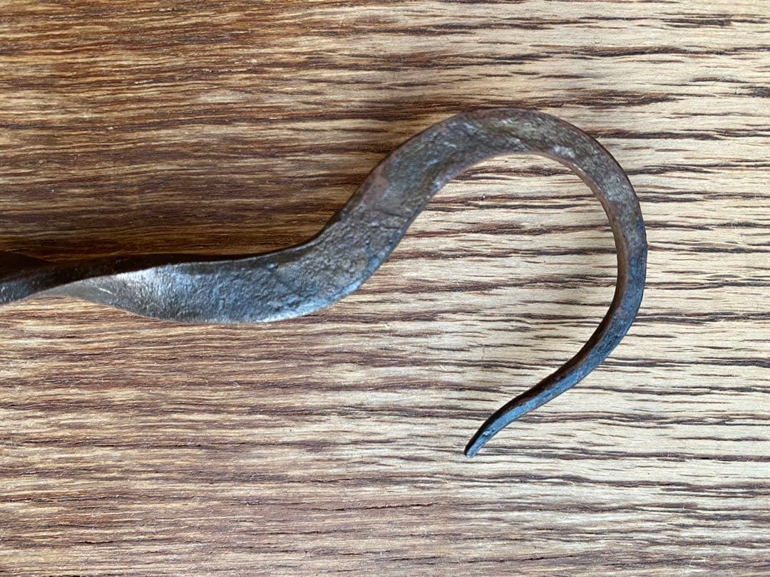 囲炉裏用　自在鉤（白洲正子旧蔵）